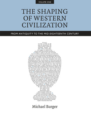 Cover image for The Shaping of Western Civilization, Volume I, isbn: 9781442607576