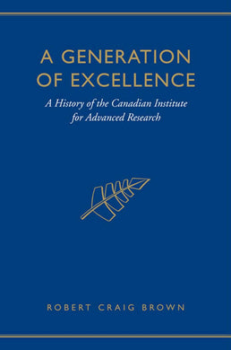 Cover image for A Generation of Excellence, isbn: 9781442683952