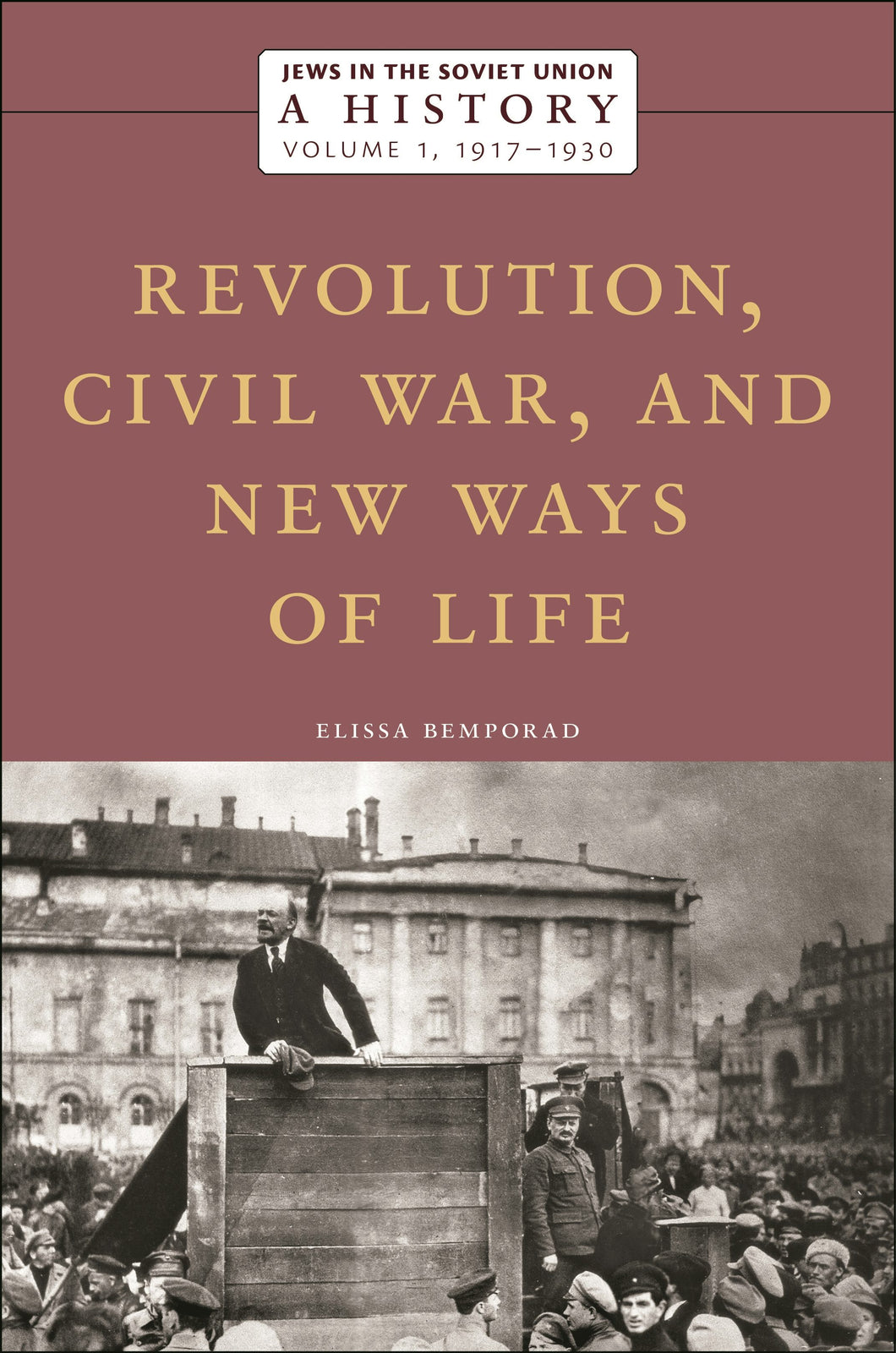 Cover image for Jews in the Soviet Union: A History, isbn: 9781479837533