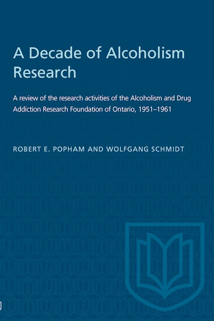 A Decade of Alcoholism Research