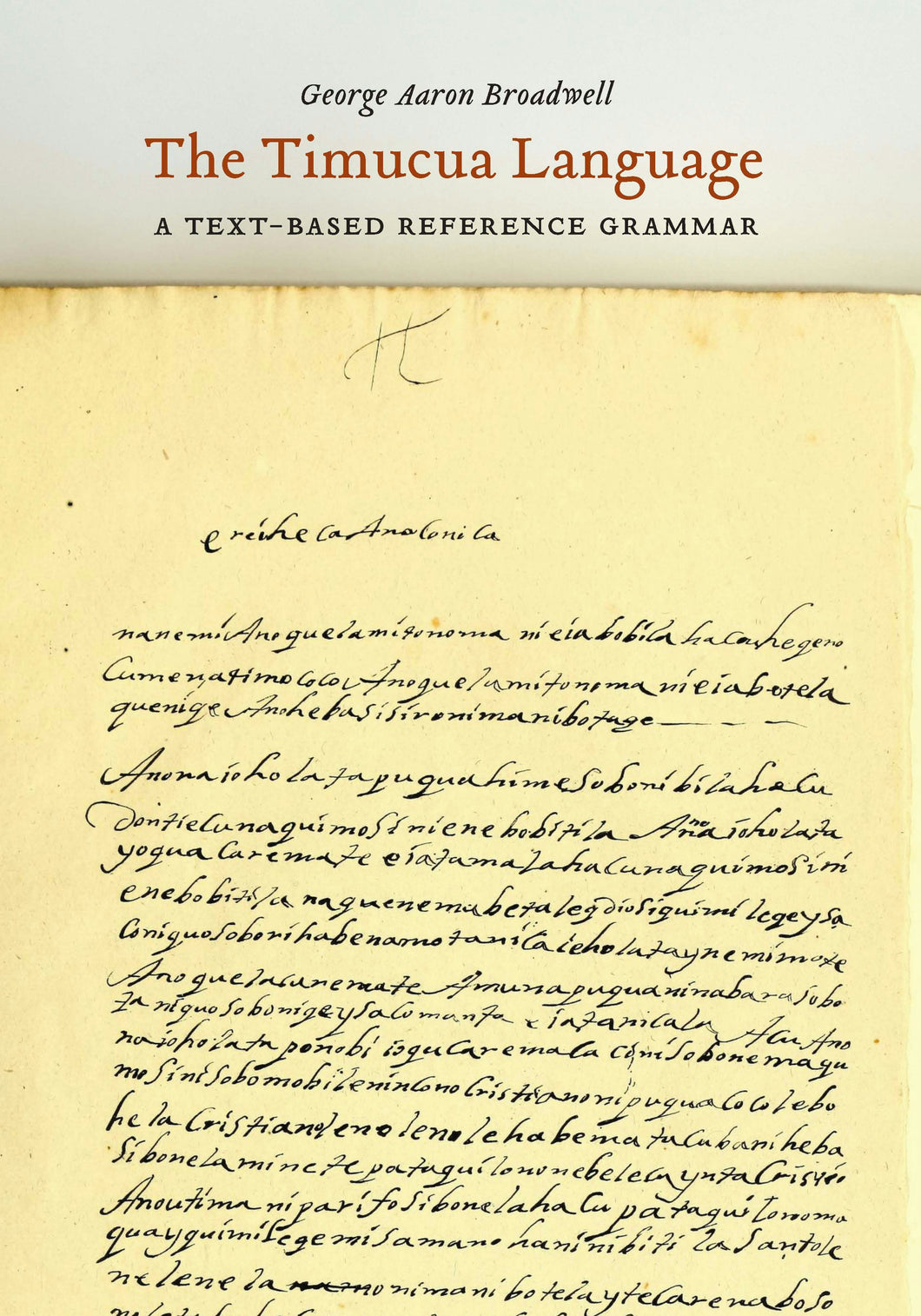 Cover image for The Timucua Language, isbn: 9781496237781